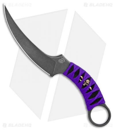 Bastinelli Creations Mako Fixed Blade Knife Tsuka Wrap Copper