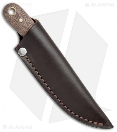 Battle Horse Knives Frontier First Hunting Knife Natural BB Micarta (2.6" Satin)