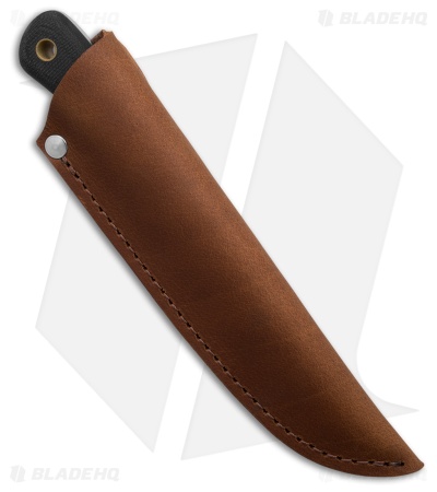 Battle Horse Knives Bronco Fixed Blade Knife Black Micarta (3 5/8" Saber)