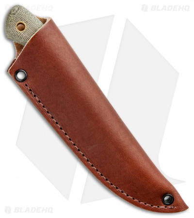 Battle Horse Knives Fox Hound Fixed Blade Green Micarta (3.4" Satin Flat) BHK