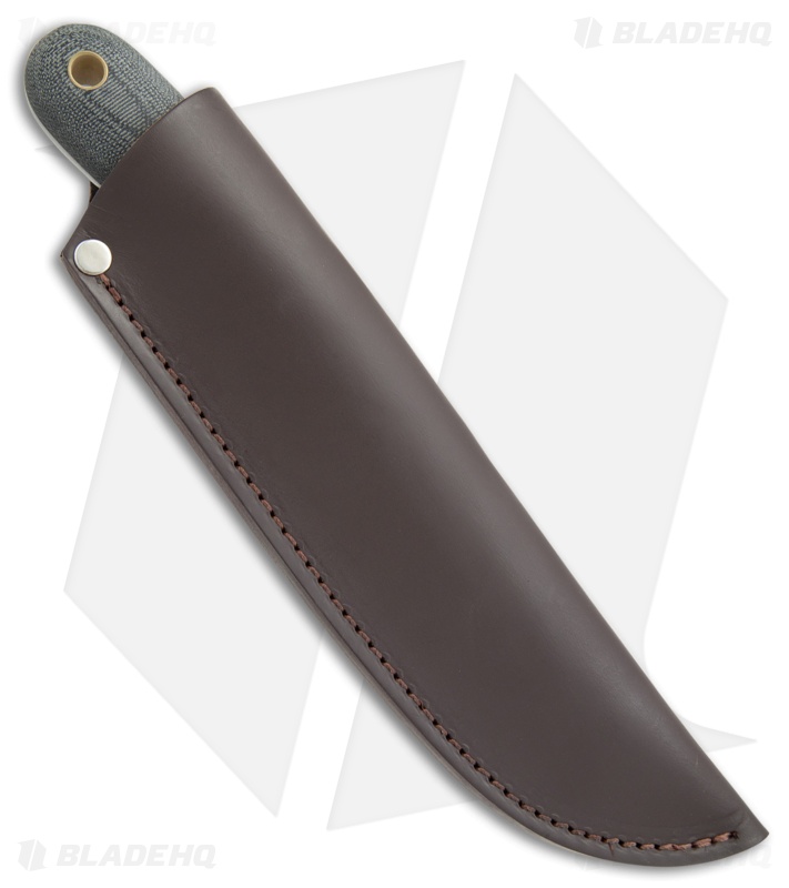 Battle Horse Knives Highlander Scandi Knife Black Micarta (5.5" Satin) BHK 