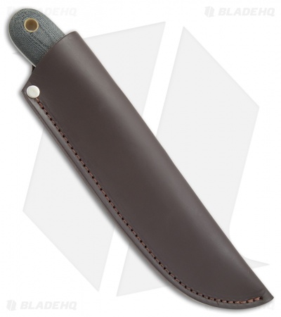 Battle Horse Knives Highlander Scandi Knife Black Micarta (5.5" Satin) BHK 