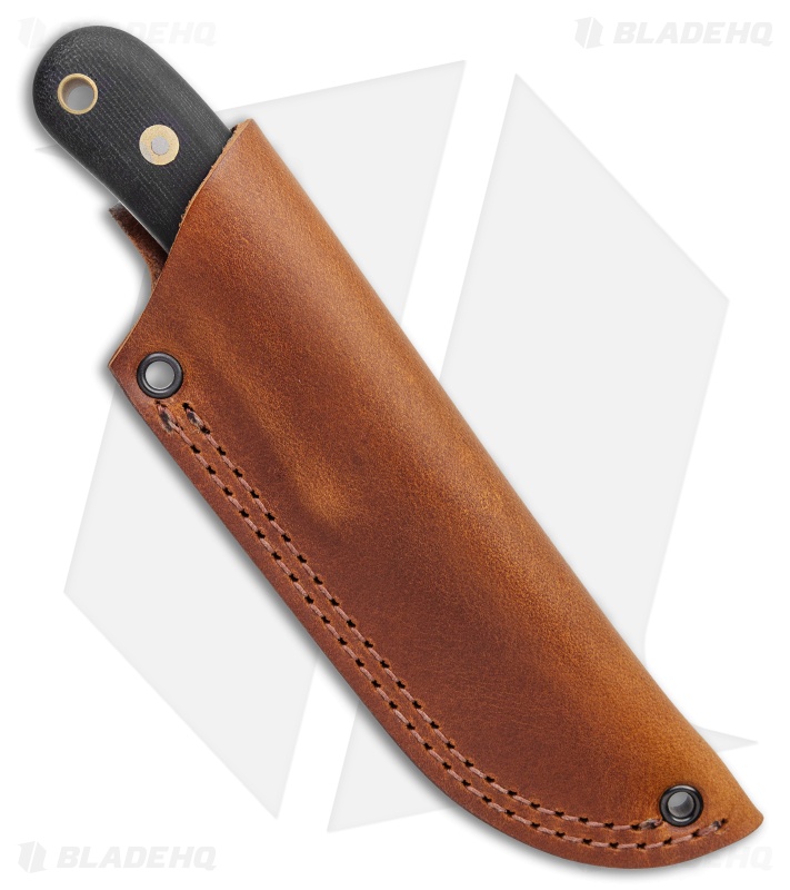 Battle Horse Knives Pit Bull Fixed Blade Black Micarta (3.625" Scandi) BHK 
