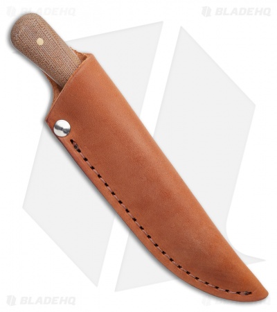 Battle Horse Knives Platypus Fixed Blade Knife Natural Micarta (2.75" Satin) BHK