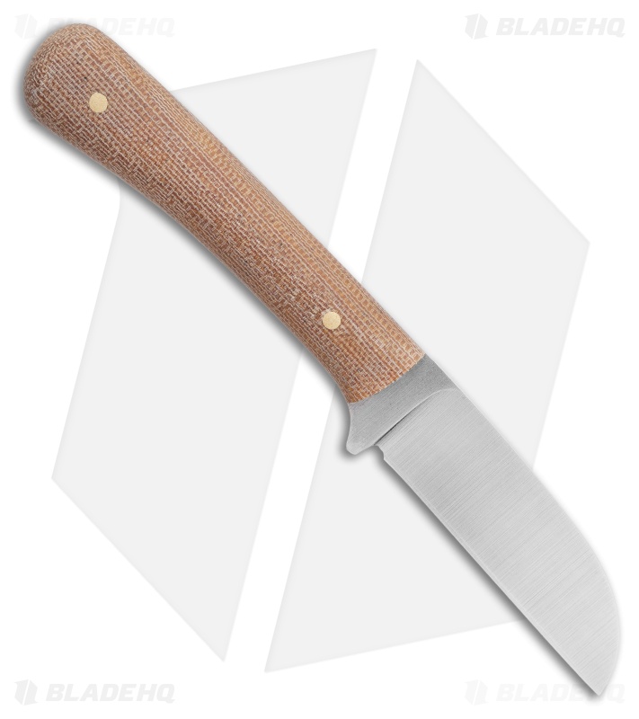 Battle Horse Knives Platypus Fixed Blade Knife Natural Micarta (2.75" Satin) BHK