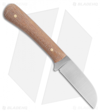 Battle Horse Knives Platypus Fixed Blade Knife Natural Micarta (2.75" Satin) BHK