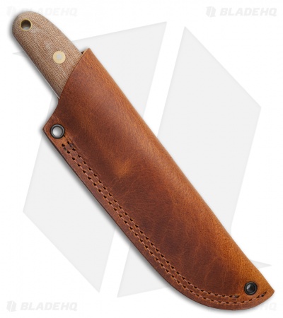 Battle Horse Knives Salt Fork Fixed Blade Knife Natural Micarta (4.2" Satin) BHK