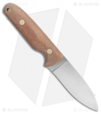 Battle Horse Knives Salt Fork Fixed Blade Knife Natural Micarta (4.2" Flat) BHK