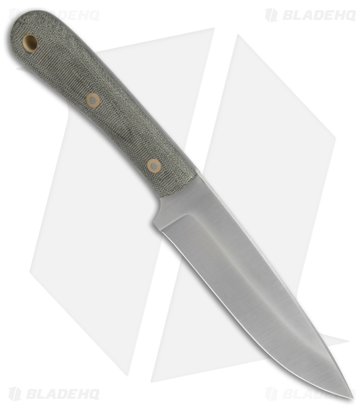 Battle Horse Knives Scout Platoon Fixed Blade OD Green Micarta (6" Saber) BHK