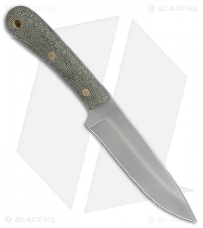 Battle Horse Knives Scout Platoon Fixed Blade OD Green Micarta (6" Saber) BHK