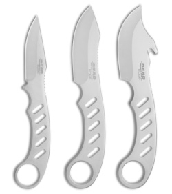 Bear Edge 3-Piece Game Knife Set w/Ballistic Sheath - 61520