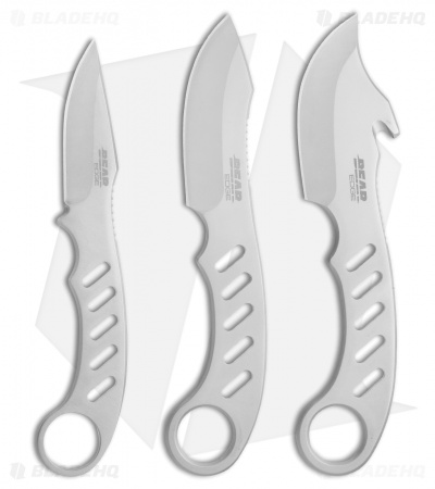 Bear Edge 3-Piece Game Knife Set w/Ballistic Sheath - 61520