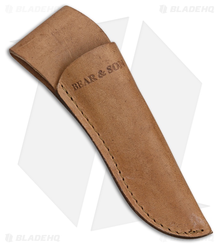 Bear & Son Pro Skinner Stag Fixed Blade Knife (2.375" Satin) 548