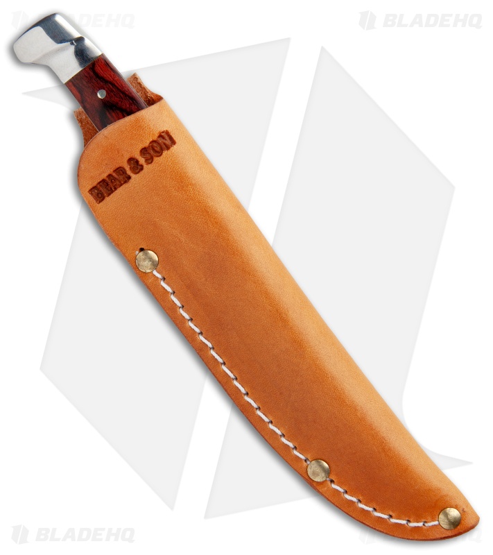 Bear & Son Hunter Fixed Blade Knife Rosewood (3.25" Polish) 263R