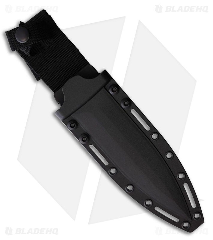 Begg Knives Filoso Dagger Fixed Blade Knife Black Polymer (6" Gray)