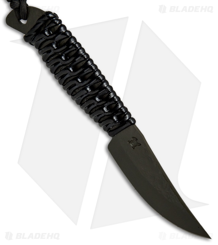 Behring Made Pro LT Caper Fixed Blade Knife Black (3.625" OD Green)