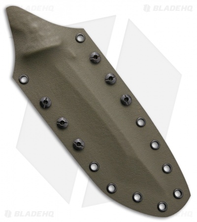 Behring Made Technical Bushido Fixed Blade Knife Camo G-10 (6.75" Brown)