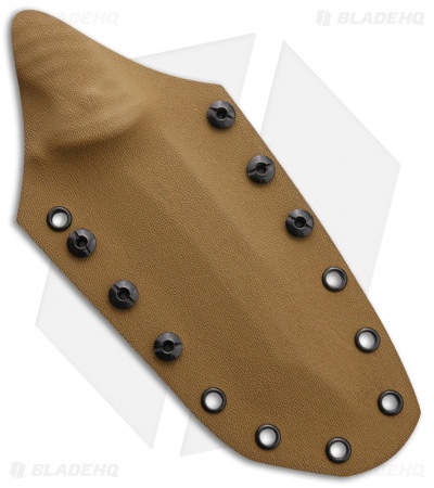 Behring Technical Valkyrie Fixed Blade Knife Black Micarta (5" Tan Cerakote)