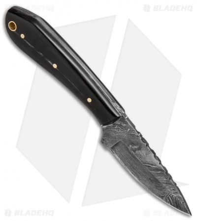 Beretta Damascus Shaefer Skinner Fixed Blade Ebony (3" Damascus) 
