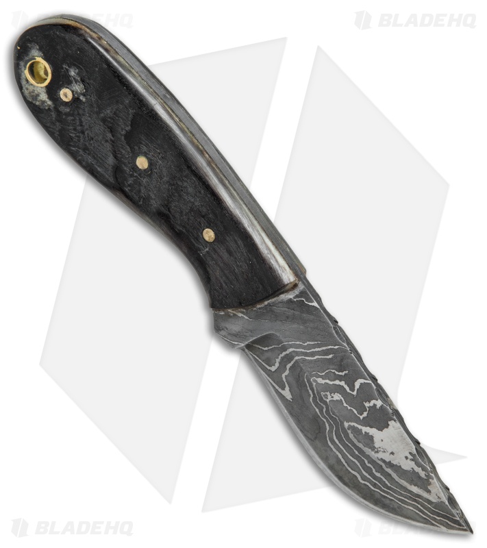 Beretta Damascus Texan Fixed Blade Wood (2.5" Damascus)