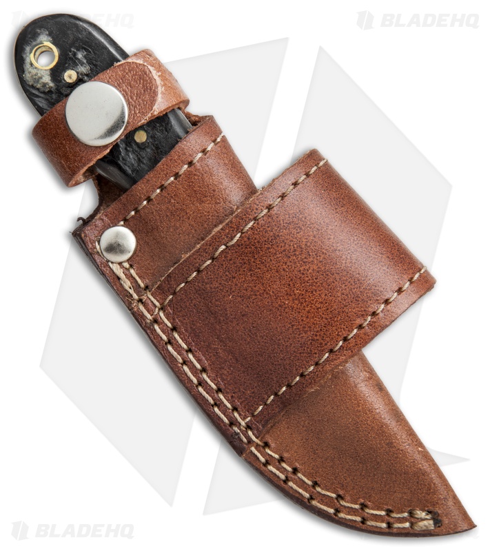 Beretta Damascus Texan Fixed Blade Wood (2.5" Damascus)