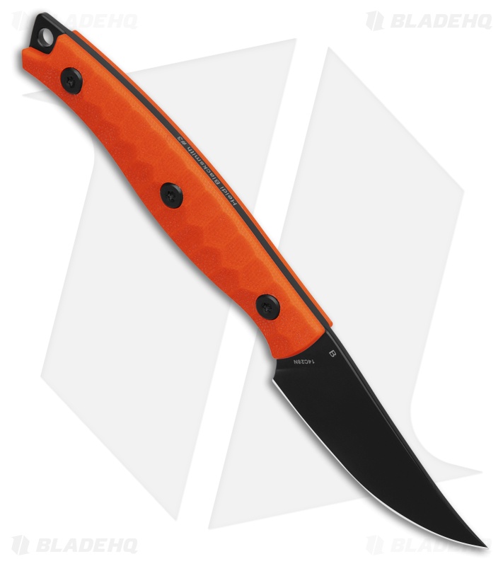 Bestech Heidi Blacksmith #3 Fixed Blade Knife Orange G-10
