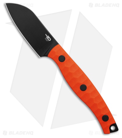 Bestech Knives Heidi Blacksmith #3 Fixed Blade Knife Orange G-10