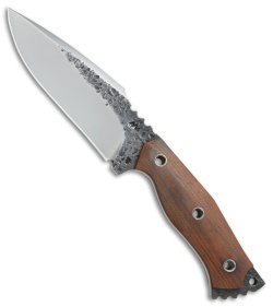 Black Dragon Forge D2 Fixed Blade Knife Natural Micarta (4.8" Satin)