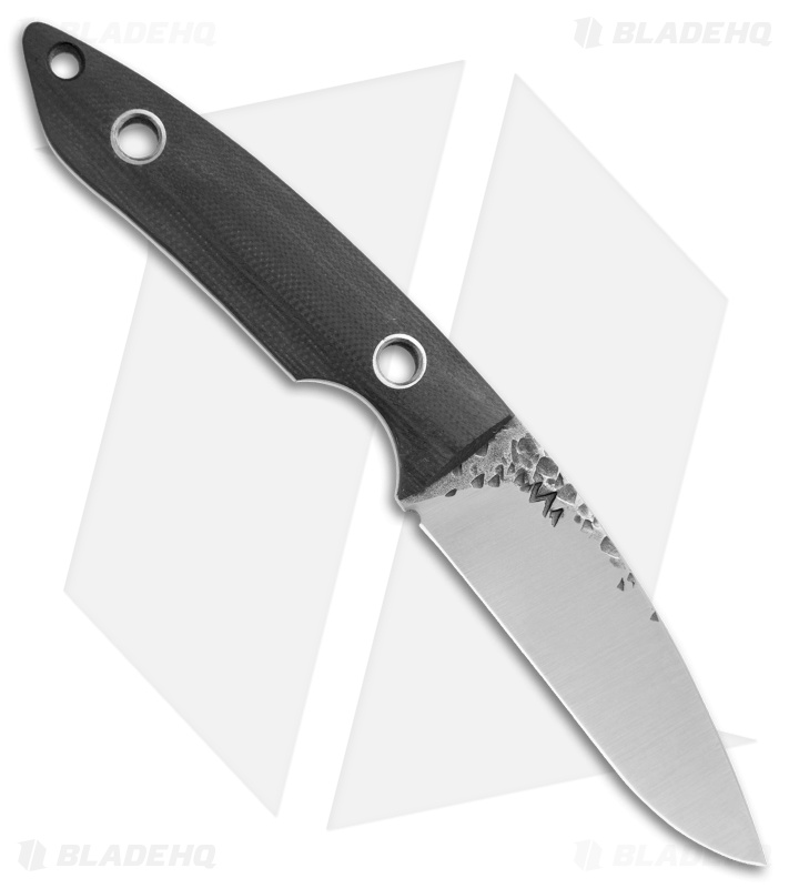 Black Dragon Forge Tactical Neck Knife Fixed Blade (3.0" Satin)