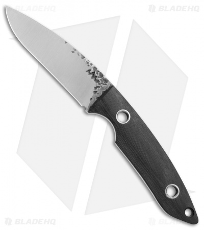 Black Dragon Forge Tactical Neck Knife Fixed Blade (3.0" Satin)