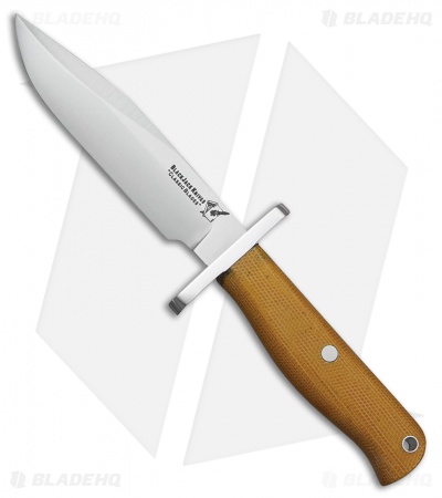 BlackJack Knives Halo Boot Knife Fixed Blade Natural Micarta (3.6"  A-2) 12NM