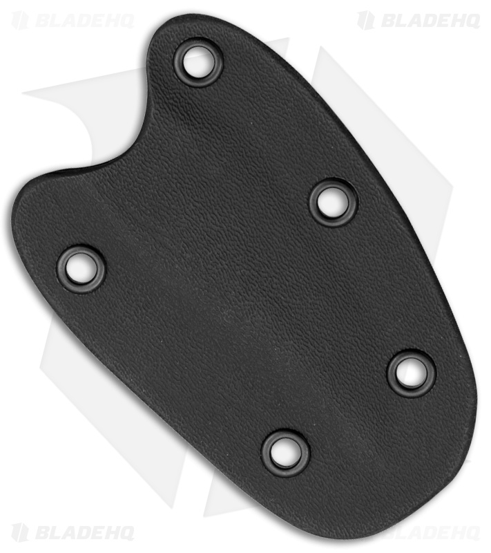 BlackJack Knives Model 155 Black Neck Knife Fixed Blade (3" Pink