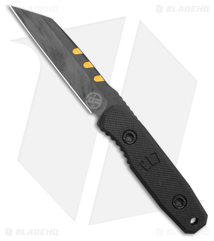 Blackside Customs Americana Covert Bounty Hunter Fixed Blade Black G10 (3.375)