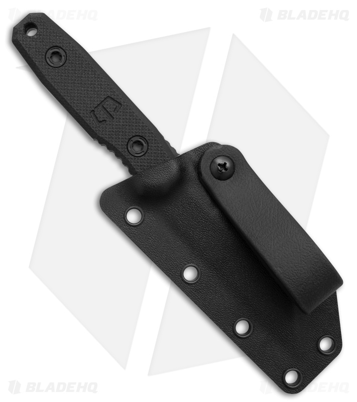 Blackside Customs Americana Covert Bounty Hunter Fixed Blade Black G10 (3.375)
