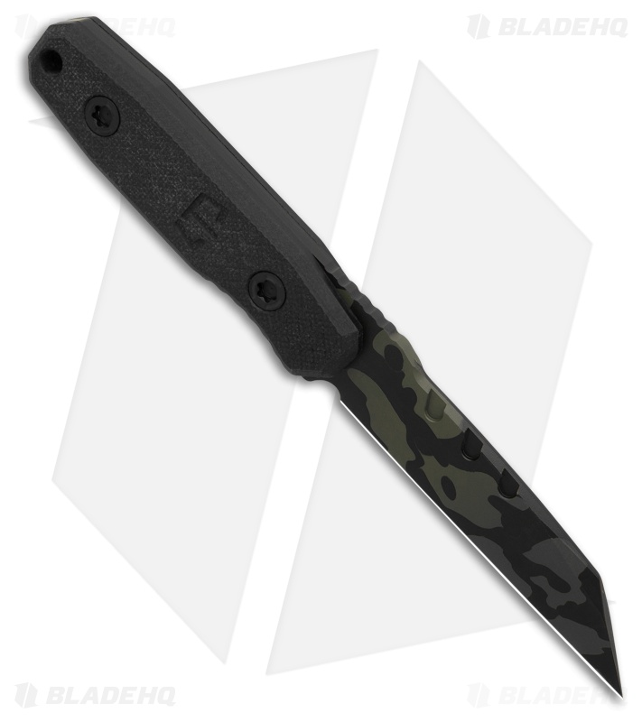 Blackside Customs Americana Fixed Blade Black Multicam G10 (3.375)