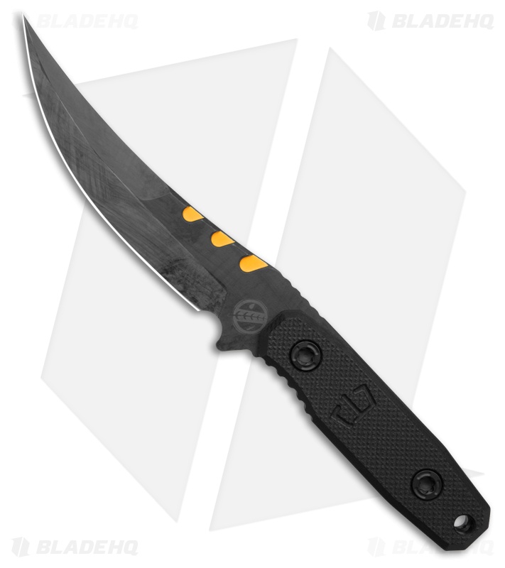 Blackside Customs CAT-5 Fixed Blade Knife Black Bounty Hunter