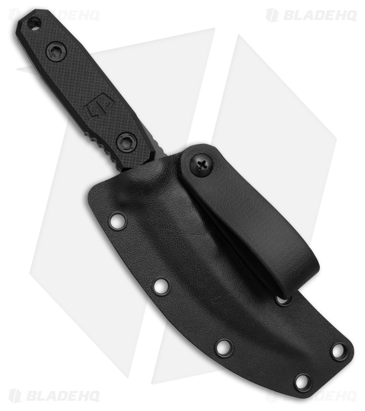 Blackside Customs CAT-5 Fixed Blade Knife Black Bounty Hunter