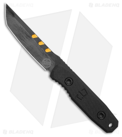 Blackside Customs Kimura Covert Bounty Hunter Fixed Blade Black G-10 (4.25")