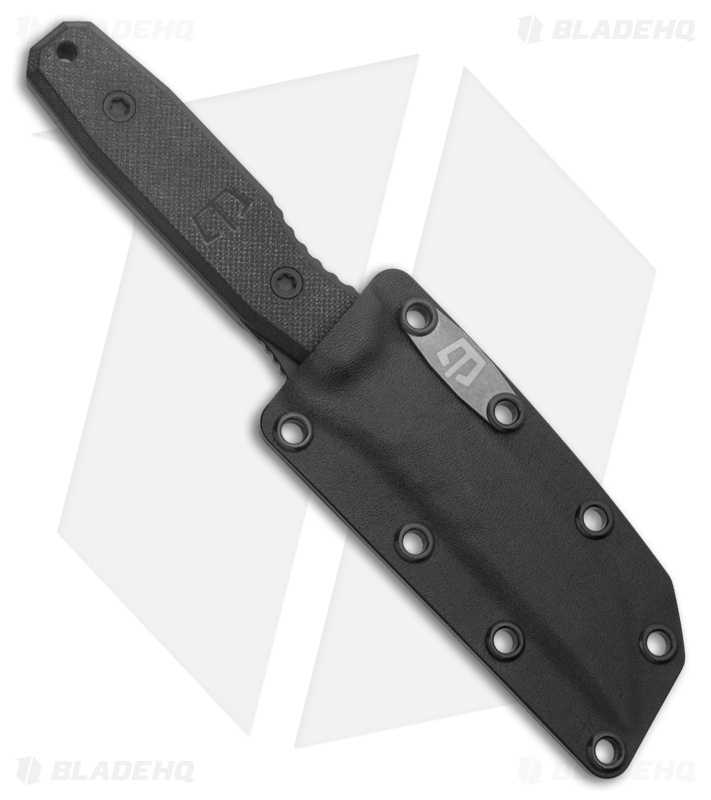Blackside Customs Kimura Fixed Blade Knife Black G-10 (4.25" Black MagnaCut)