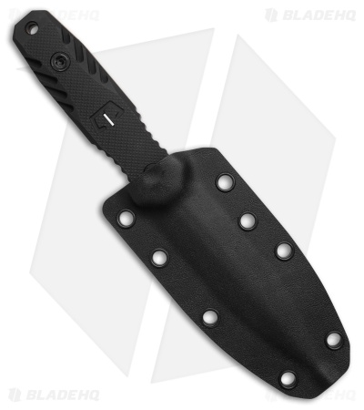 Blackside Customs Phase 7 Fixed Blade Knife Black Al/Tritium Inlay (3.6" Camo)