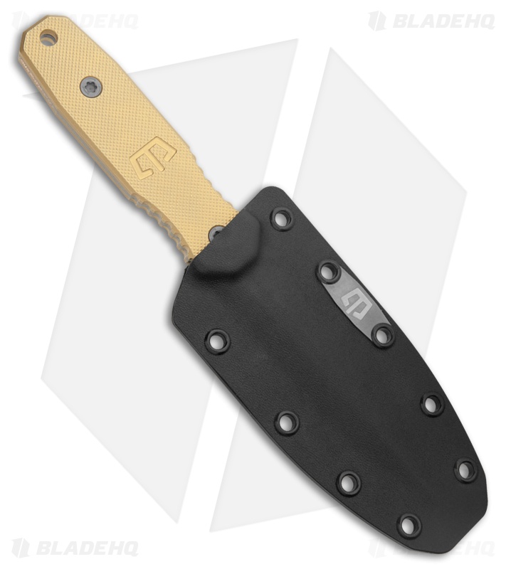 Blackside Customs Phase 7SDM Fixed Blade Knife Brass SW