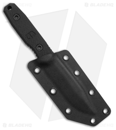 Blackside Customs Plan B Covert Fixed Blade Knife Black Multicam G-10 (3.38)