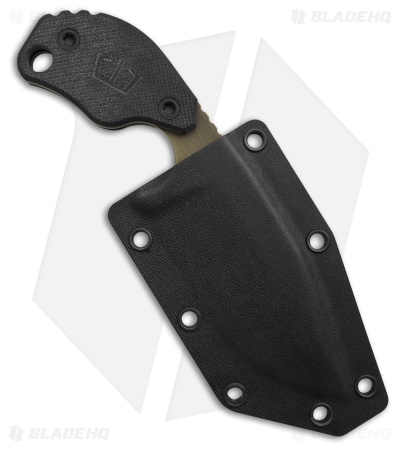 Blackside Customs SLCC Fixed Blade Knife Black G-10 (4.38" MagnaCut)