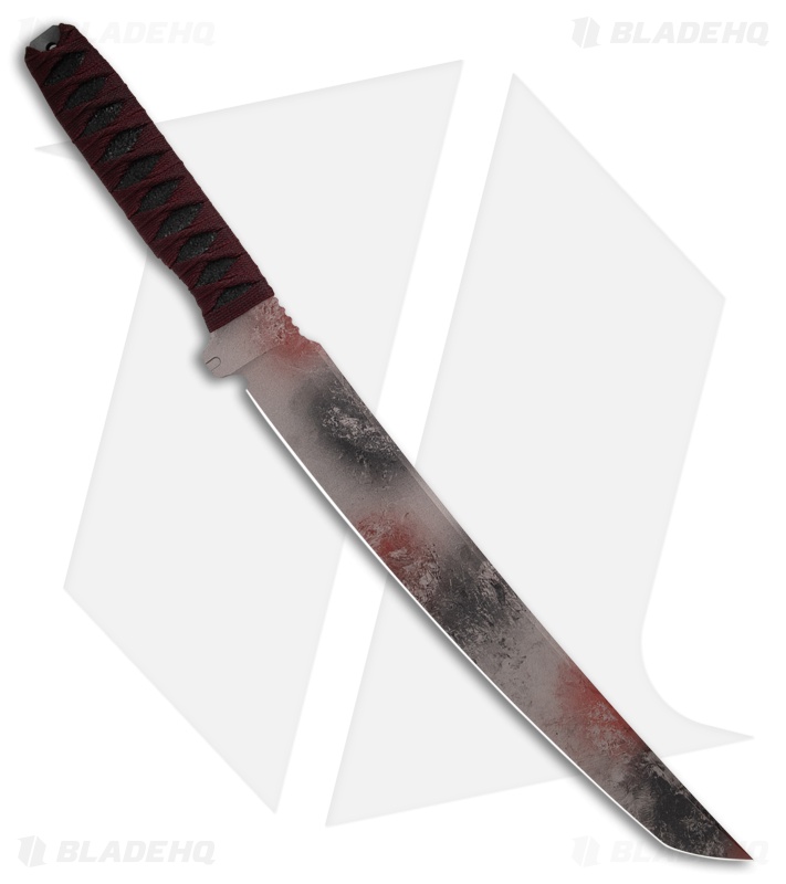 Blackside Customs Tokyo Drifter Fixed Blade Sword Crimson Mist