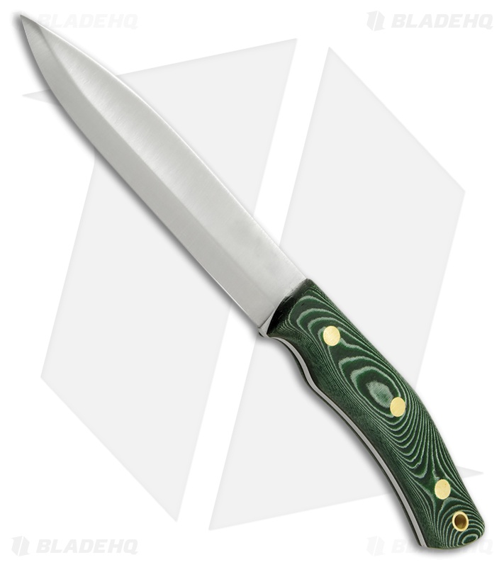Casstrom No. 14 SFK Fixed Blade Knife Green Micarta (5.5" Satin)