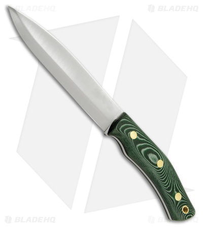 Casstrom No. 14 SFK Fixed Blade Knife Green Micarta (5.5" Satin)