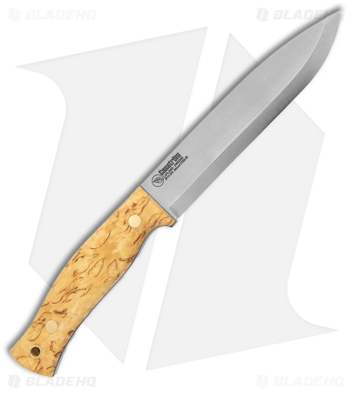 Casstrom No. 14 SFK Fixed Blade Knife Curly Birch Satin
