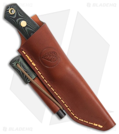 Casstrom No.8 Swedish Forest Fixed Blade Knife Green Micarta (3.25" Satin)