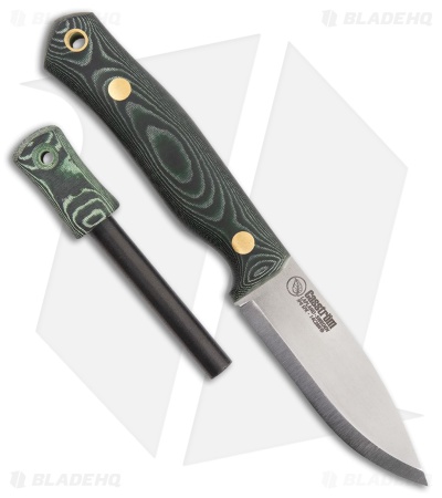 りんごHiClass起毛3ｘ3ｍｍロングチェストセミドライ オーダー料込 Casstrom No.8 Swedish Forest Fixed Blade Knife Green Micarta