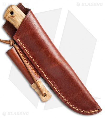 Casstrom Woodsman Fixed Blade Knife Curly Birch (3.375" Satin)